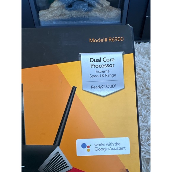 NETGEAR Nighthawk AC1900 Smart WiFi Router R6900 Dual Core Processor ReadyCLOUD - Picture 3 of 6